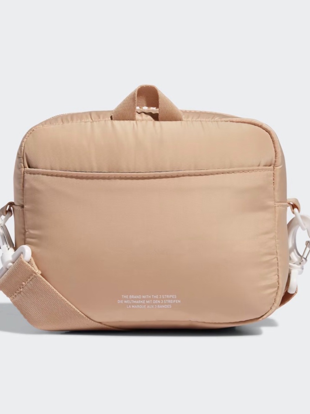 Adidas Originals Beige Crossbody Bag with Pouch - Picture 5 of 7